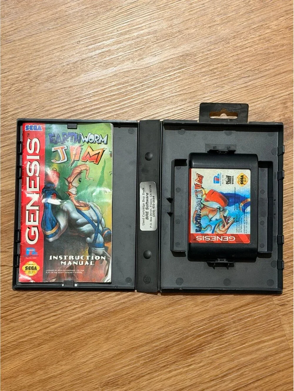 EarthWorm Jim for Sega Genesis
